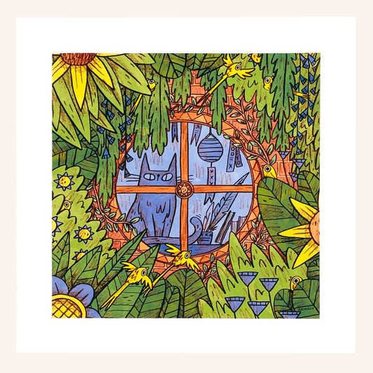 Afternoon Birdwatching Art Print