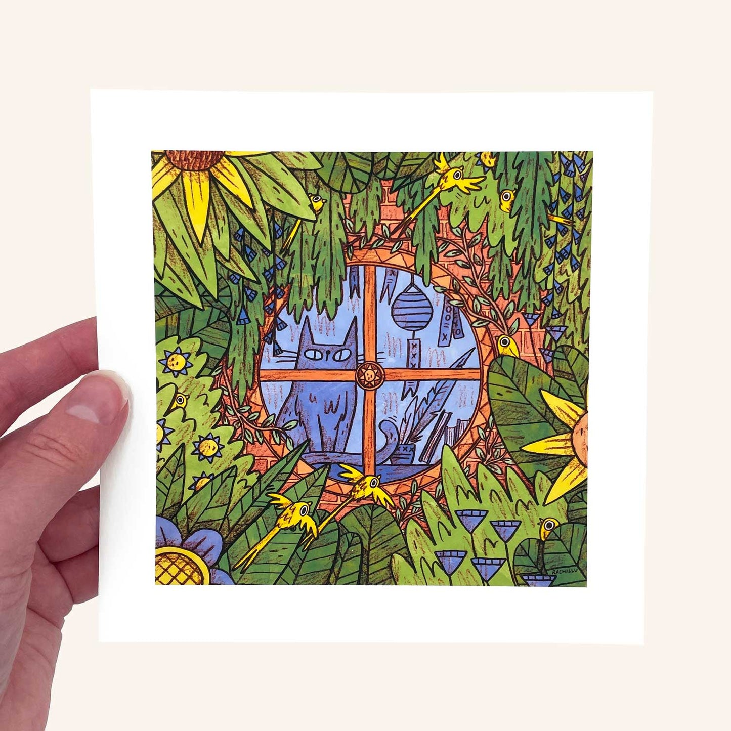 Afternoon Birdwatching Art Print