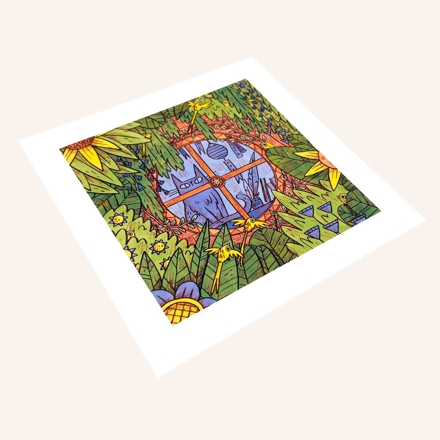 Afternoon Birdwatching Art Print