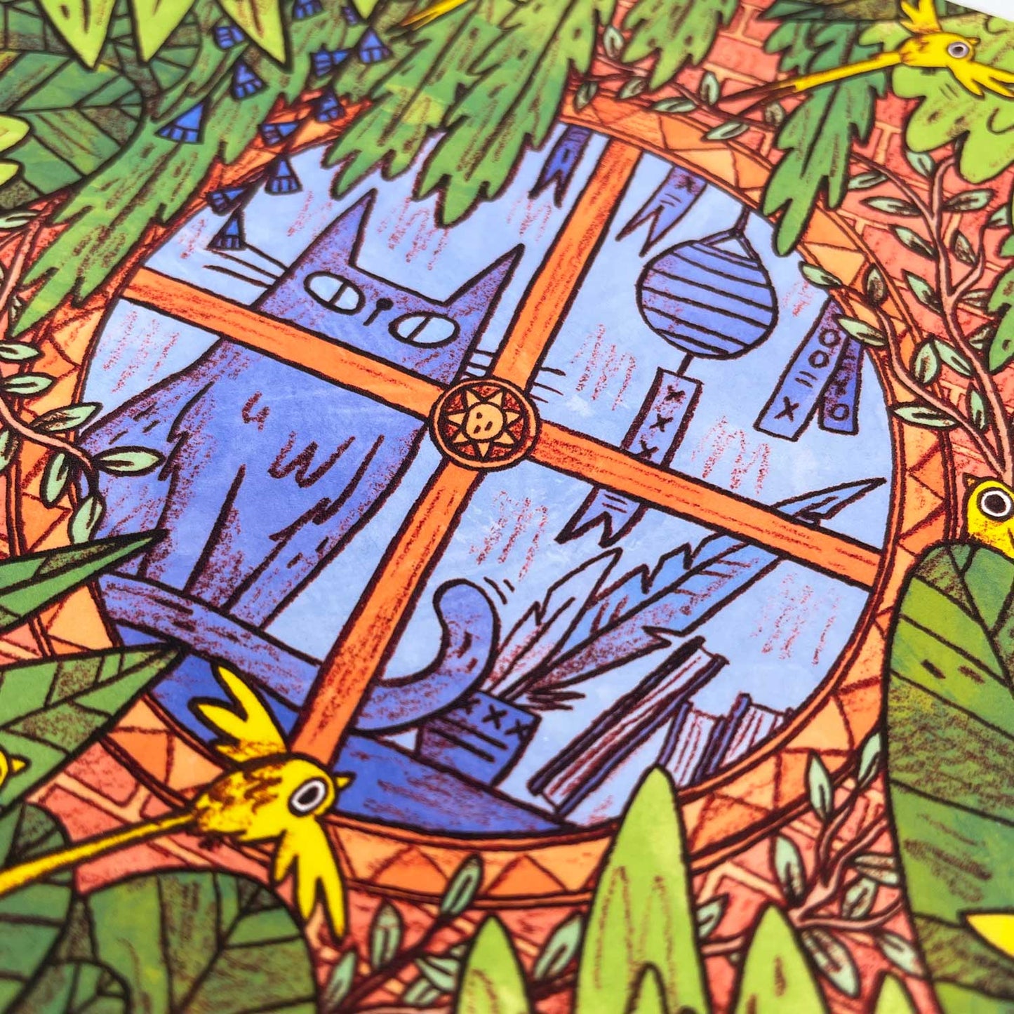 Afternoon Birdwatching Art Print