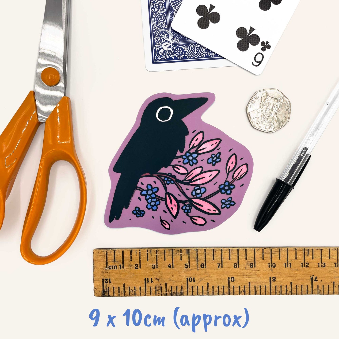 Ink Animals Sticker Set