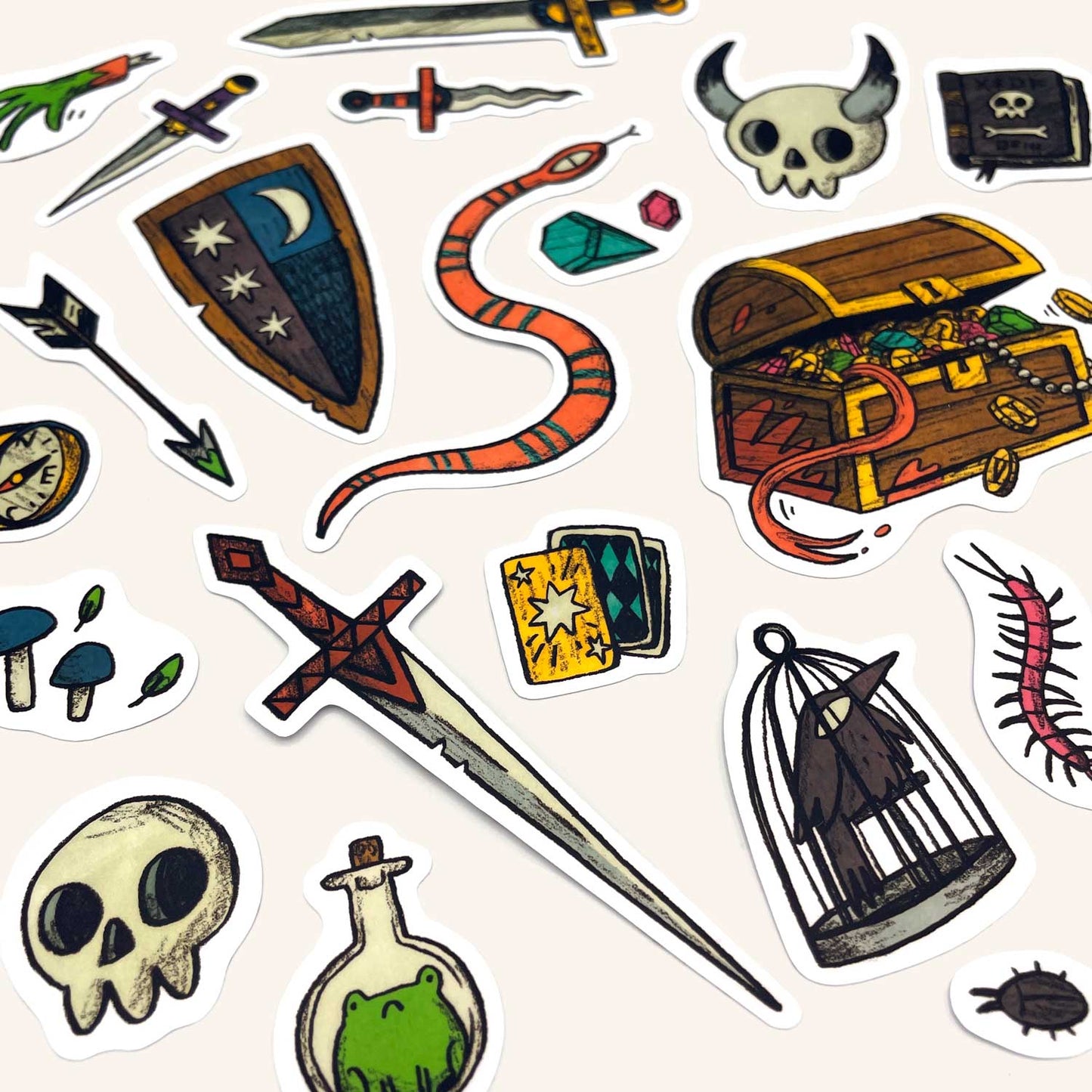 Adventure Loot Sticker Pack