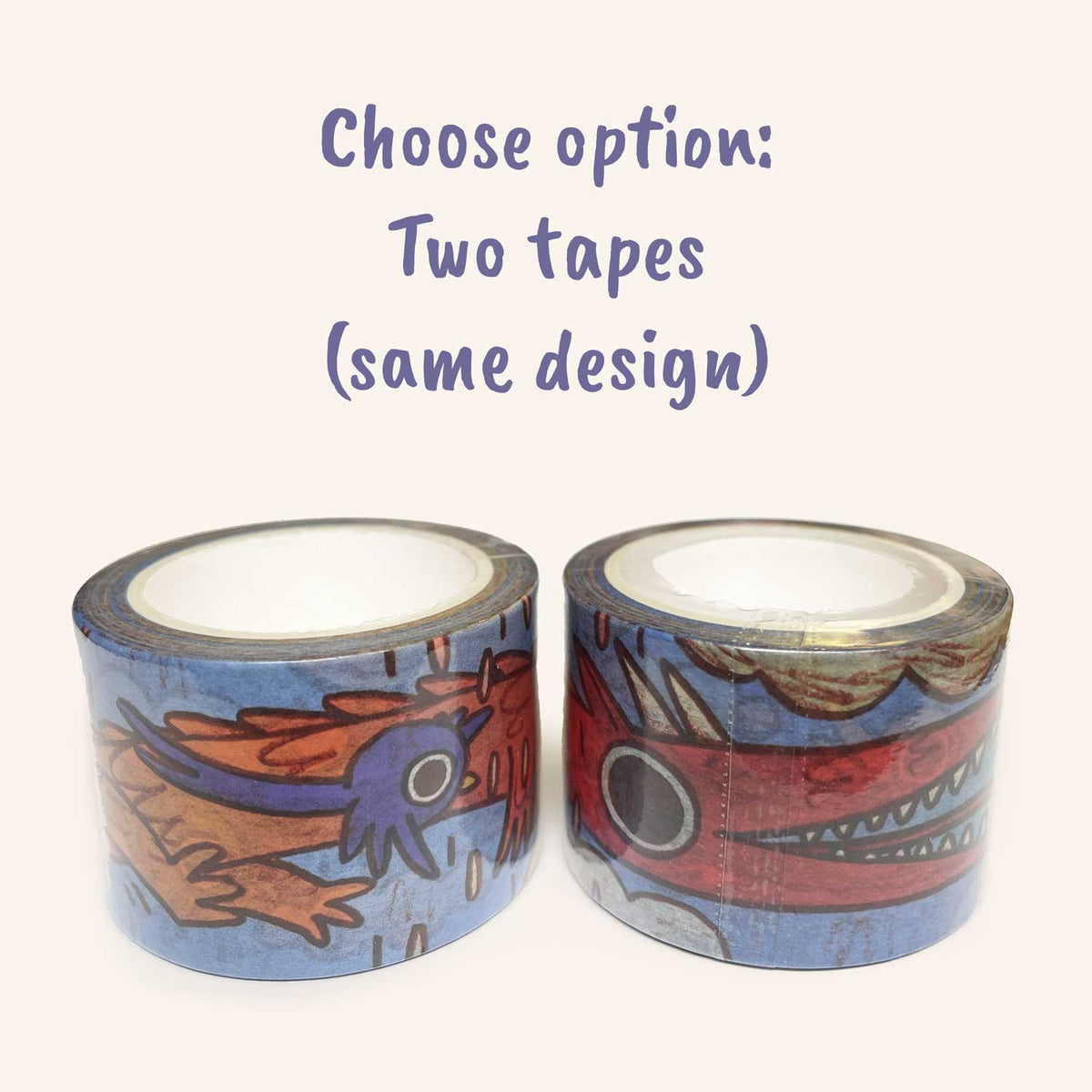 Rainbow Dragon Washi Tape