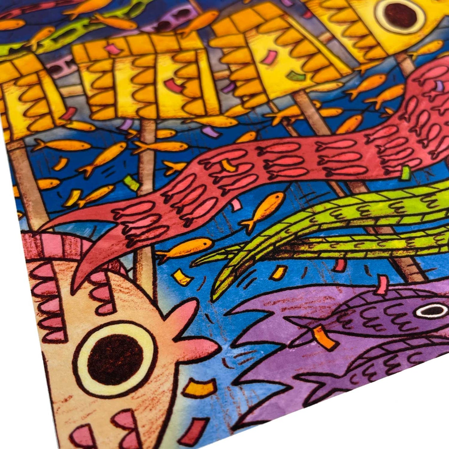 Fish Festival art print