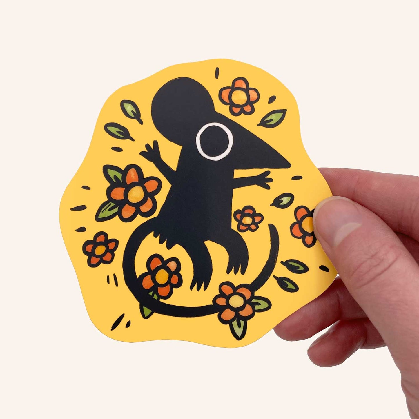 Ink Animals Sticker Set