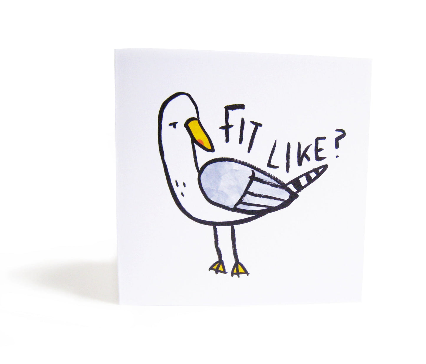 Fit Like greetings card