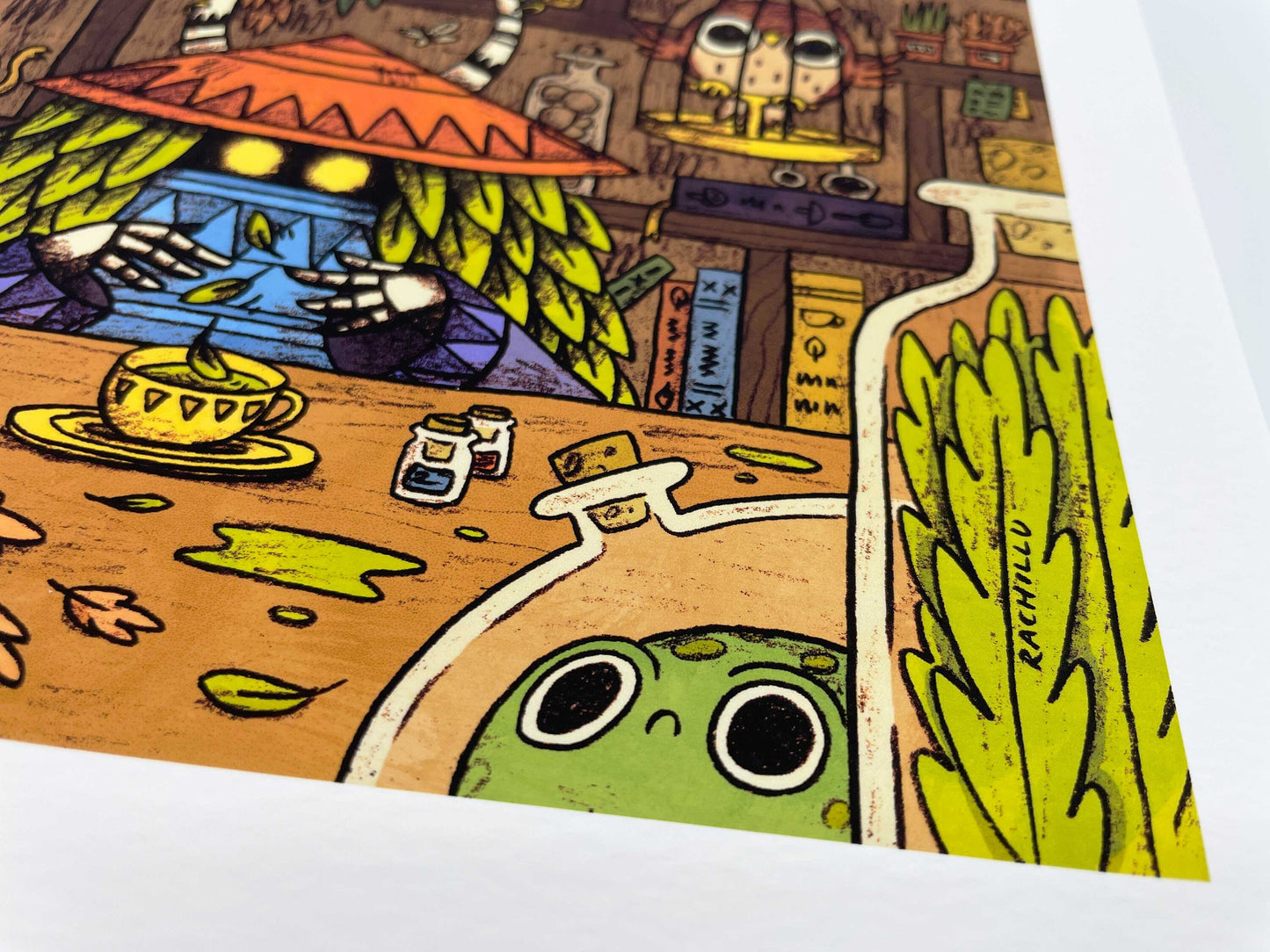 Tea Demon art print