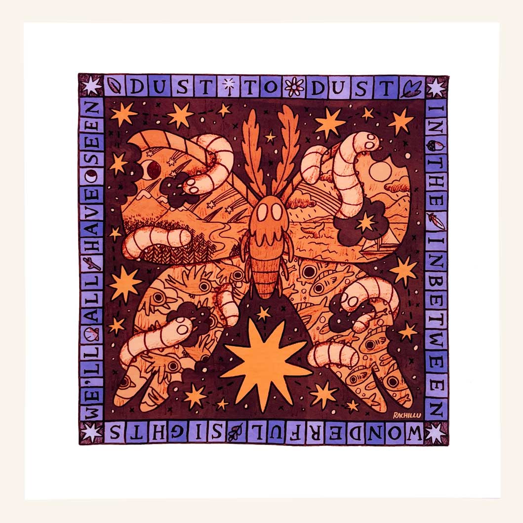 The Inbetween art print