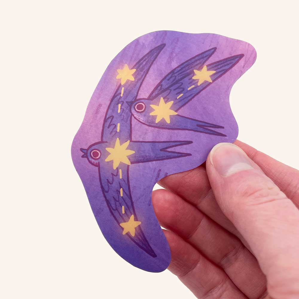 Stargazer's Lenormand Holo Sticker Set