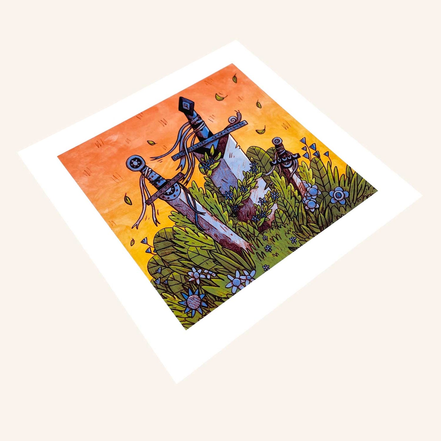 The Long Farewell Art Print