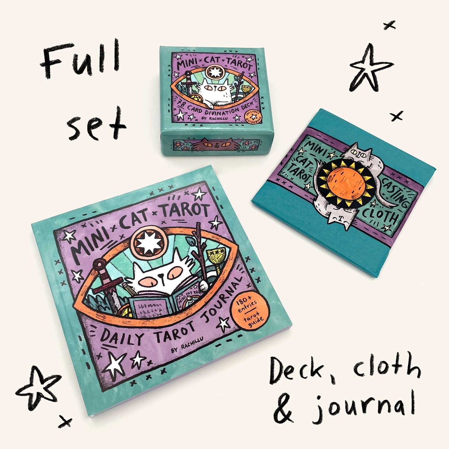 Mini Cat Tarot Deck