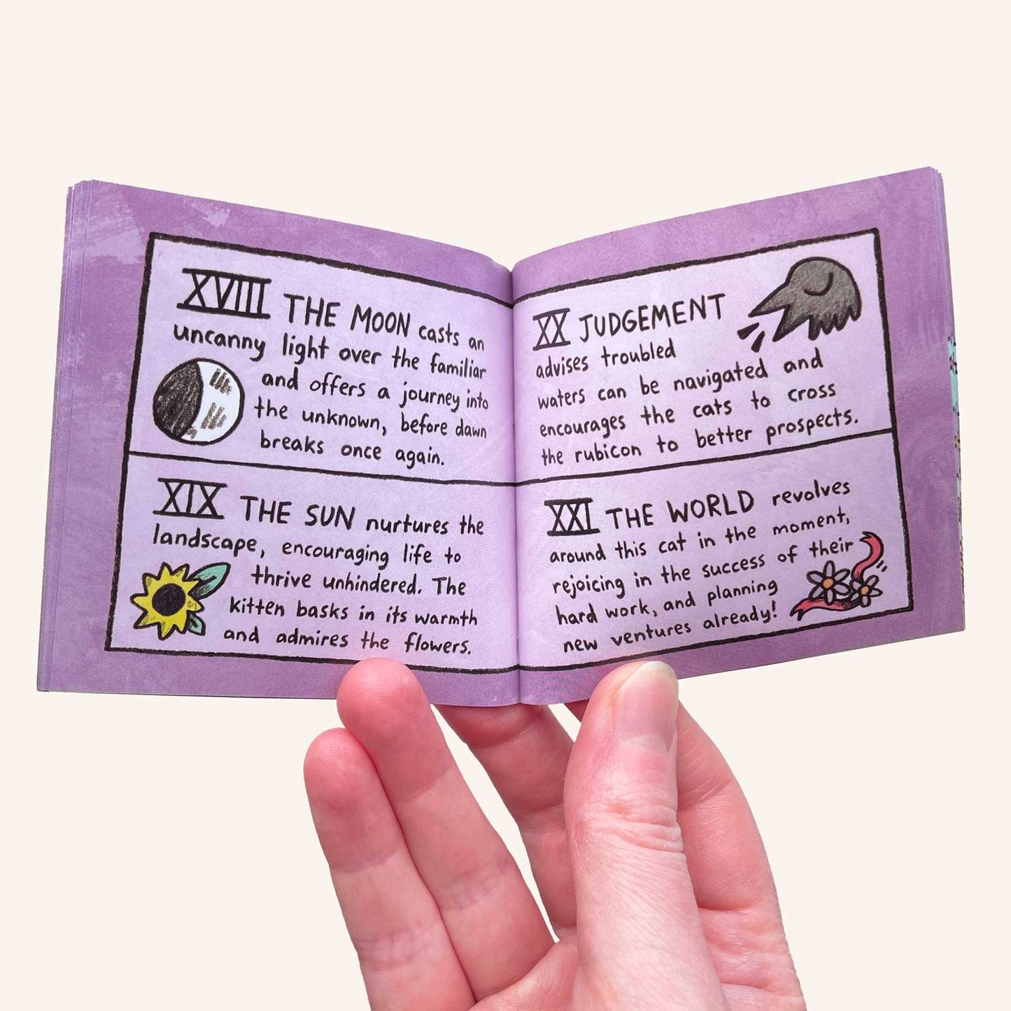 Mini Cat Tarot Deck