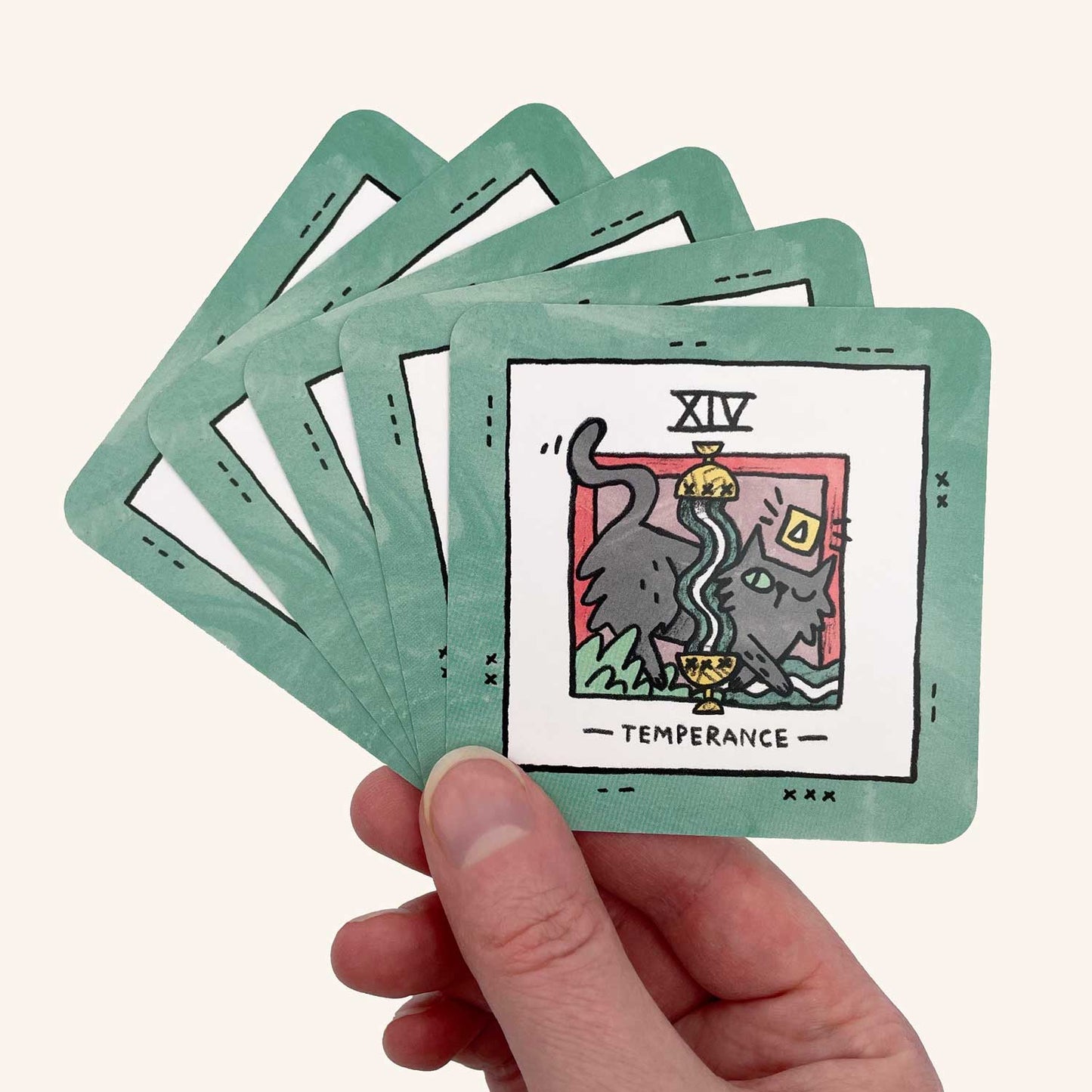 Mini Cat Tarot Deck
