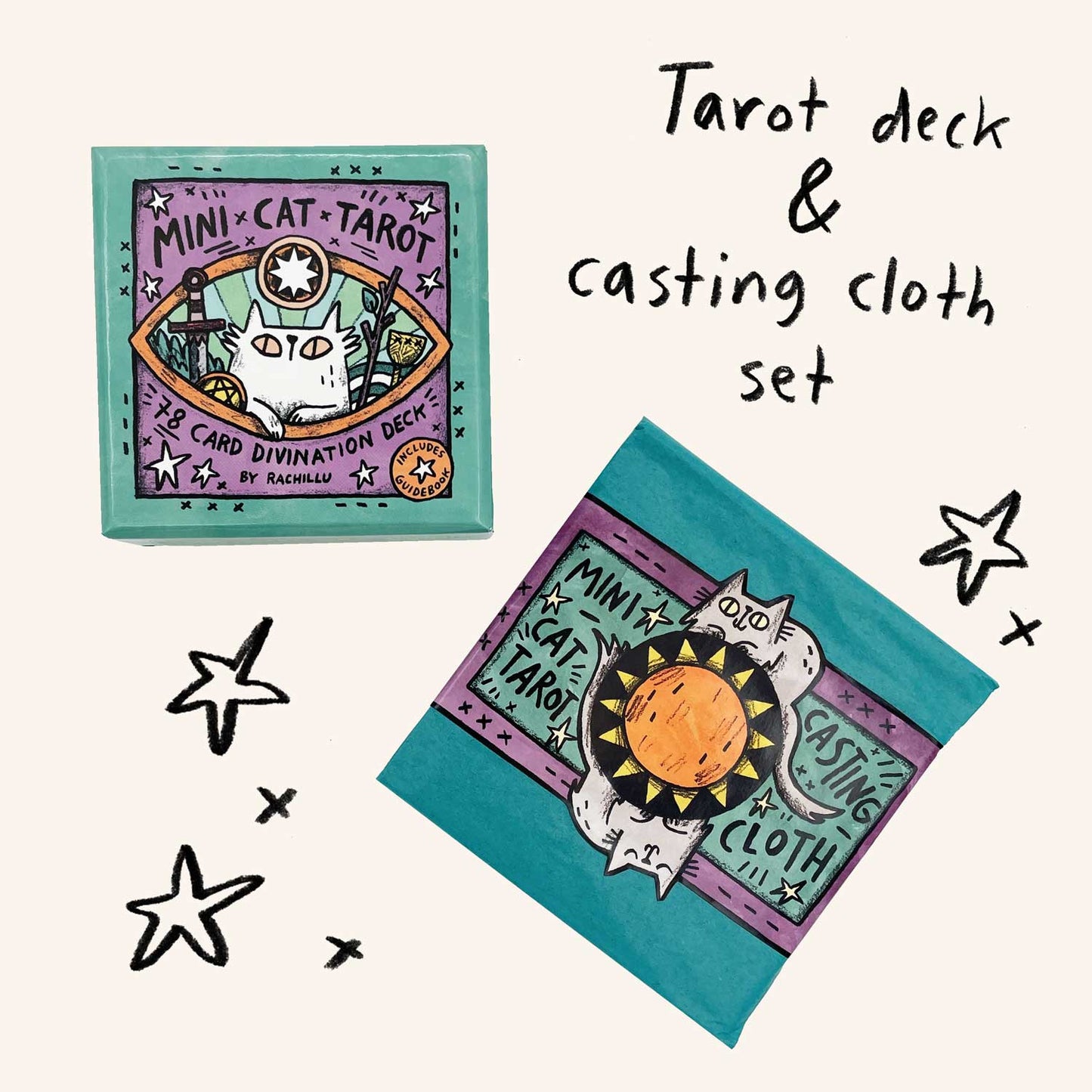 Mini Cat Tarot Deck