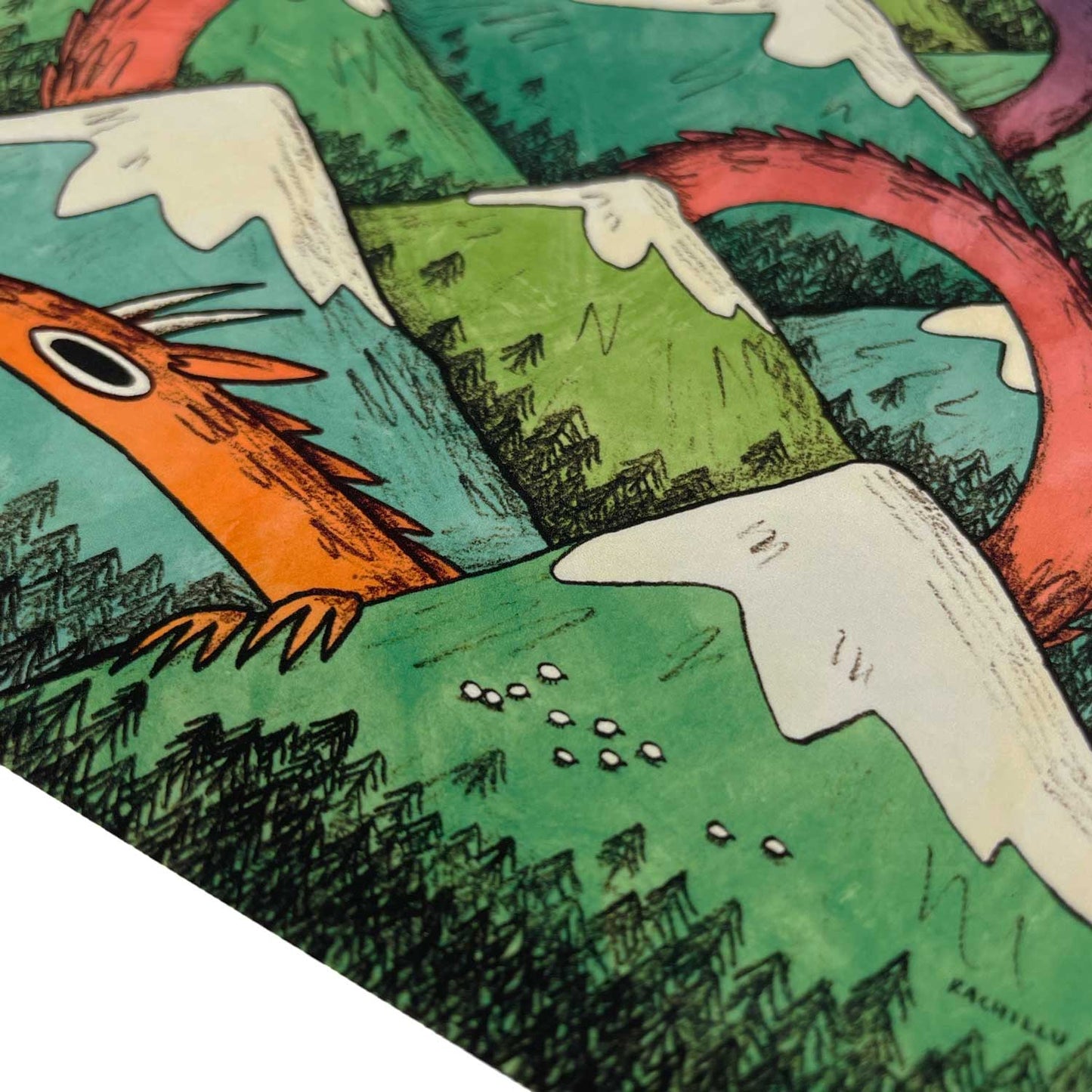 Mountain Dragon art print