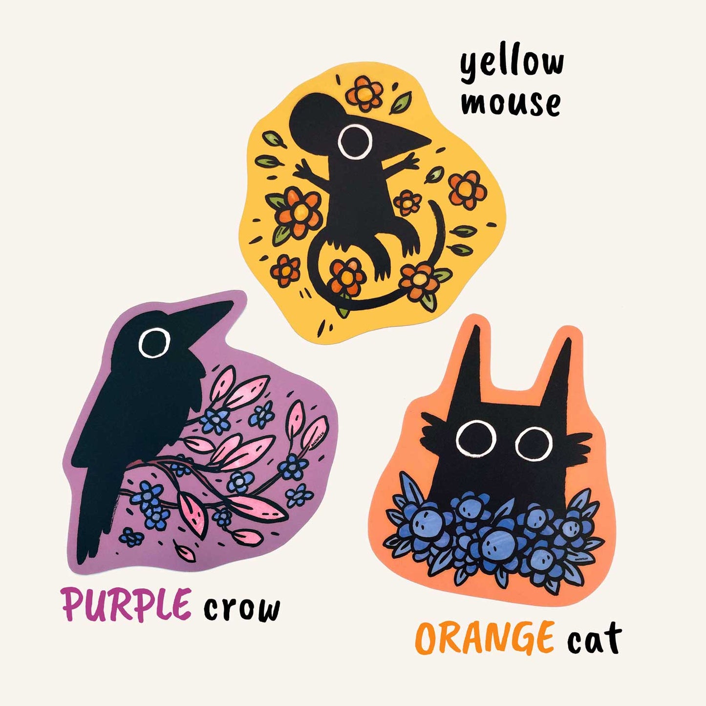 Any 4 stickers, mix and match multibuy