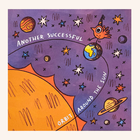 Successful Orbit Birthday Card