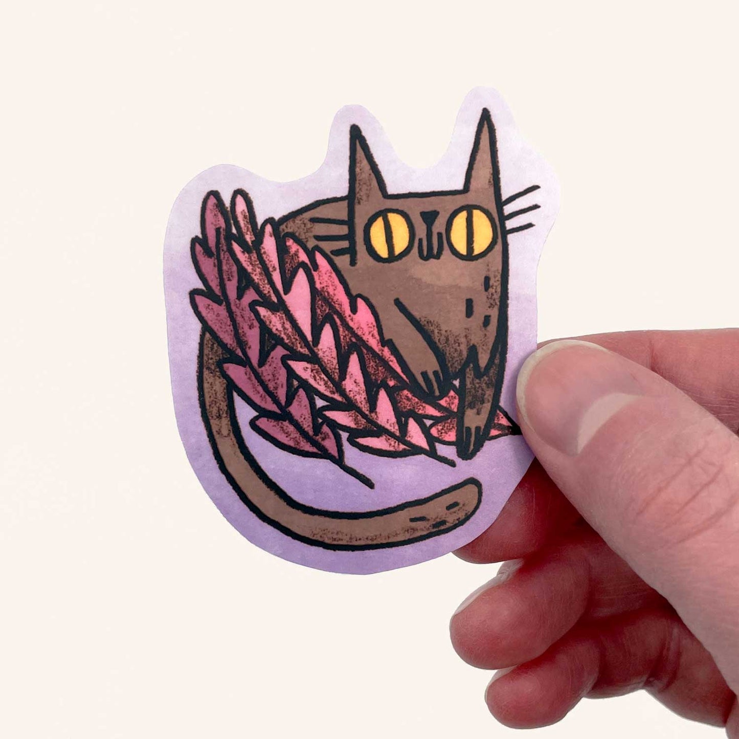Plant Cats sticker set