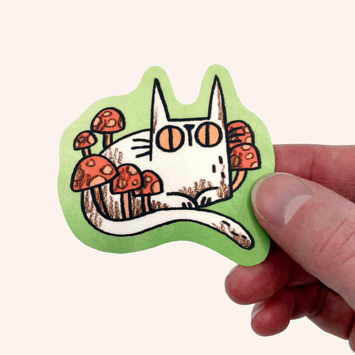 Plant Cats sticker set
