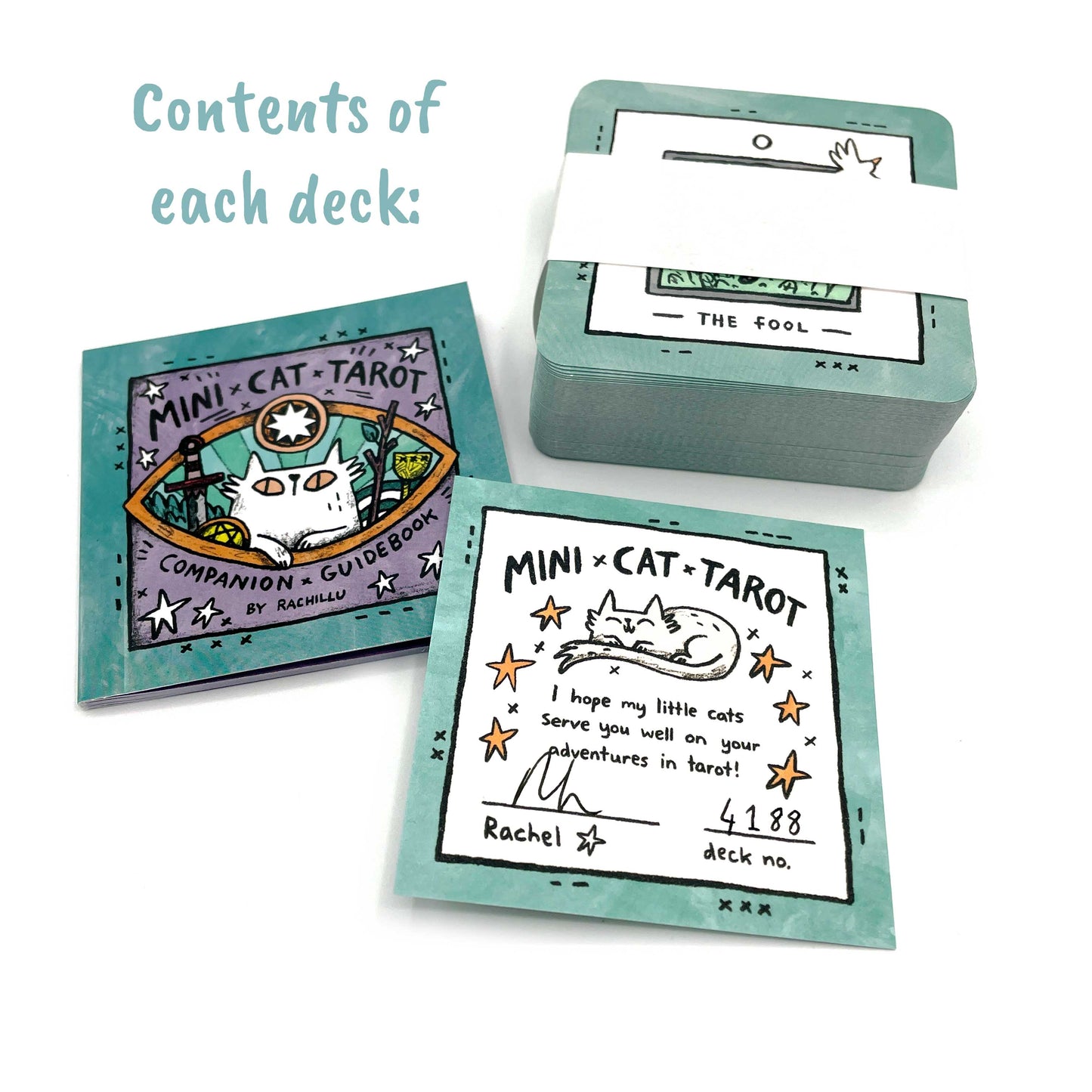 SECONDS Mini Cat Tarot Decks and Journals