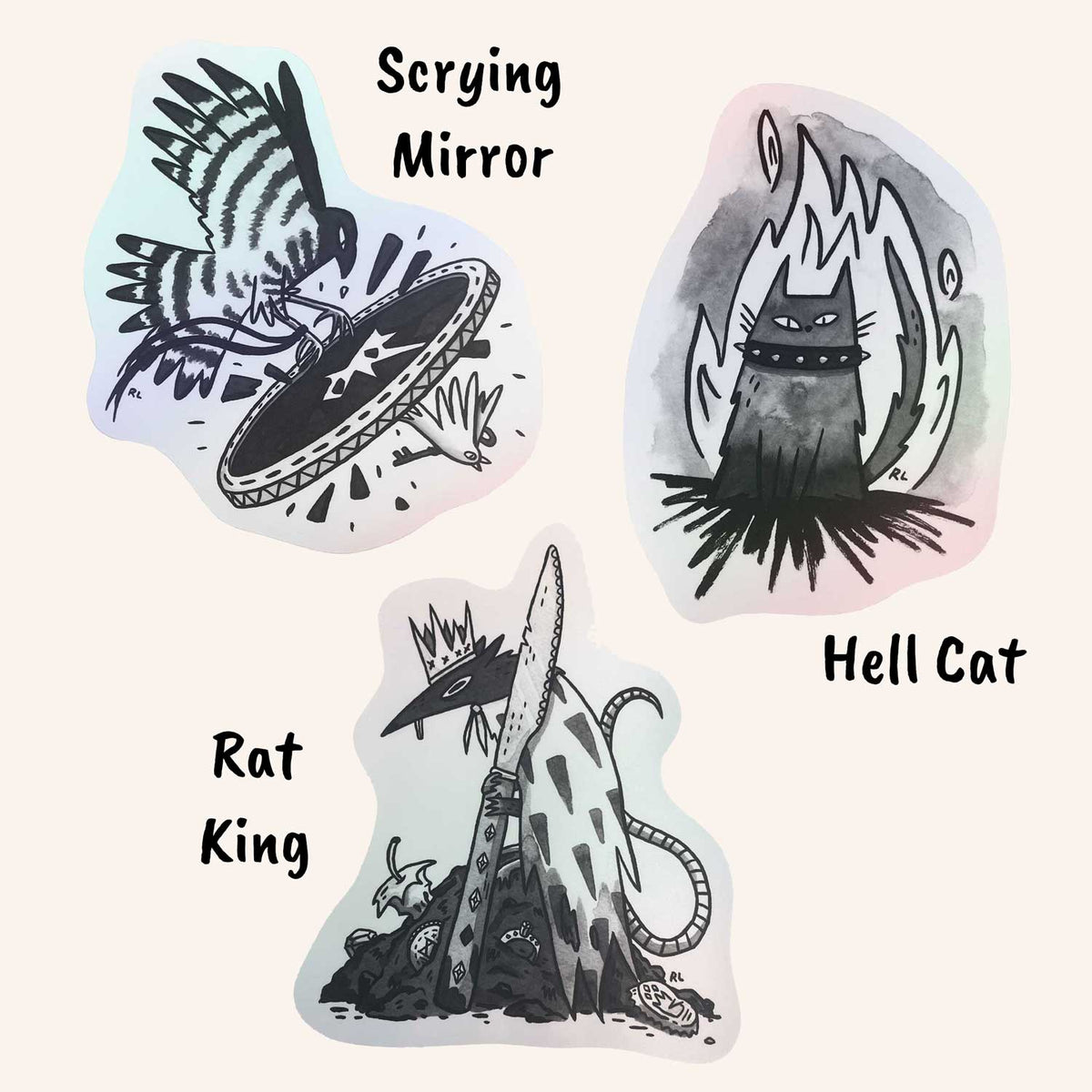 Any 4 stickers, mix and match multibuy
