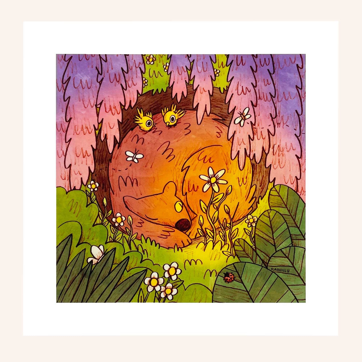 Signs of Spring art print