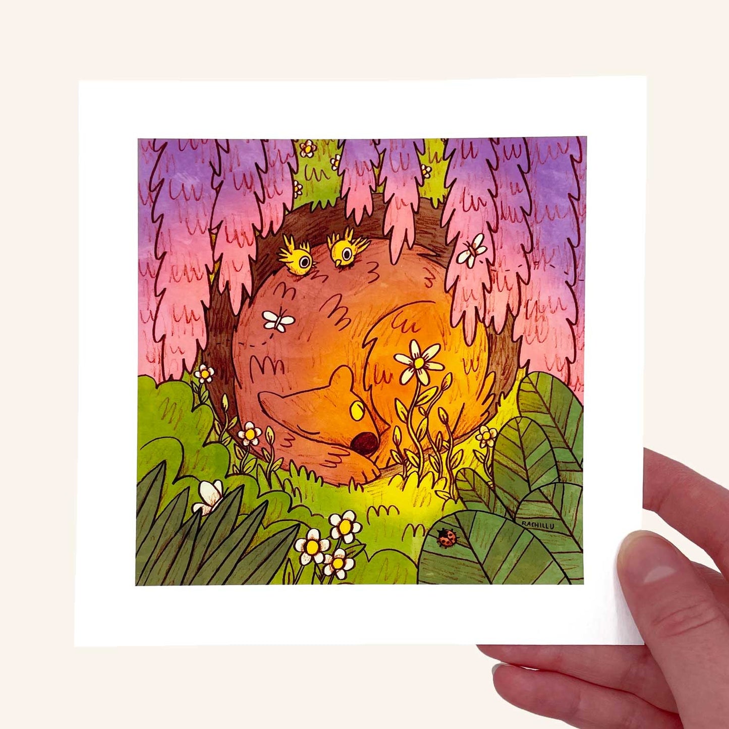 Signs of Spring art print