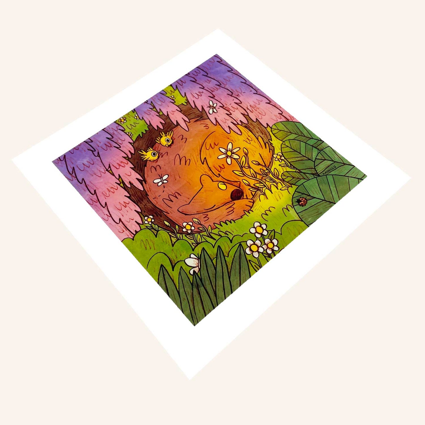 Signs of Spring art print