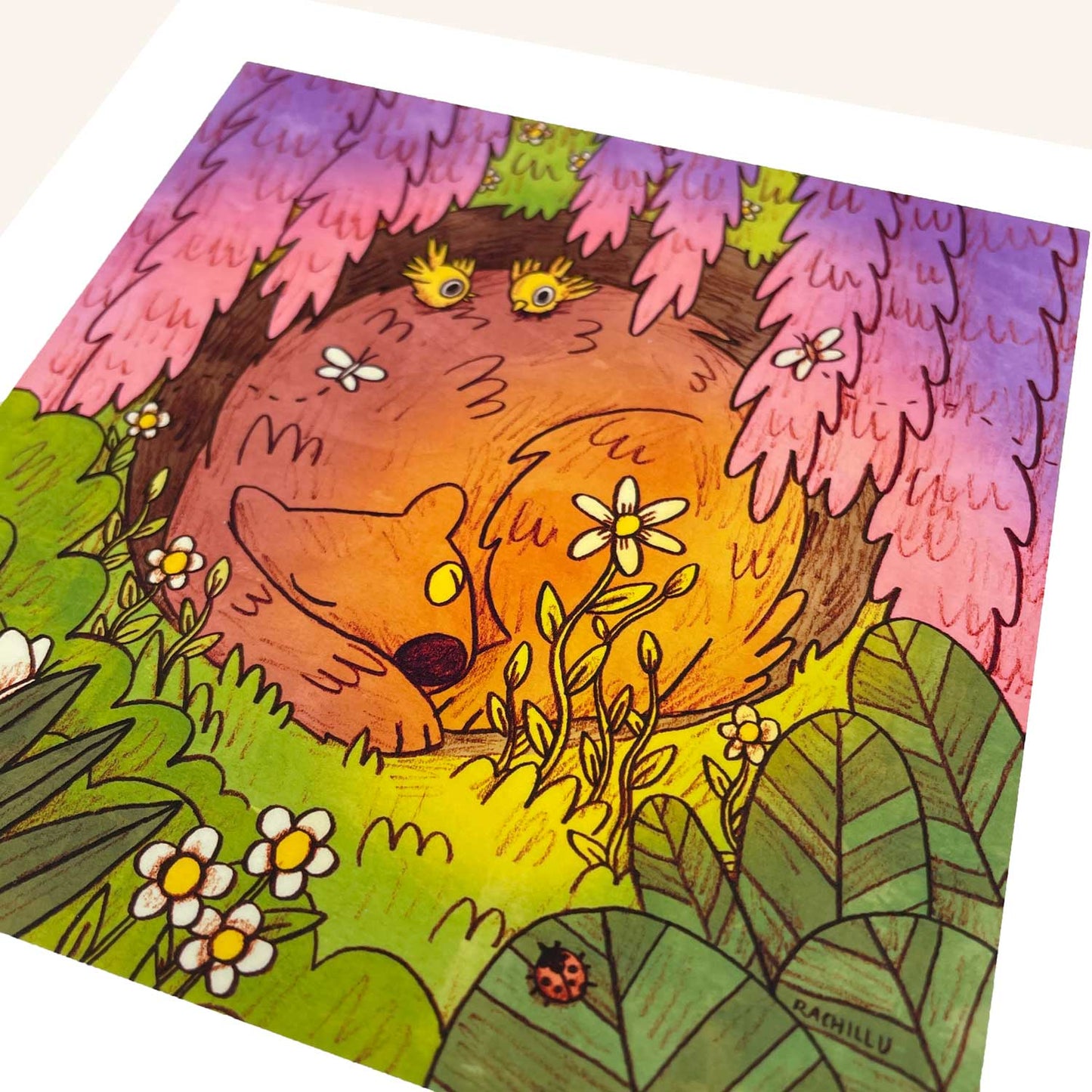 Signs of Spring art print