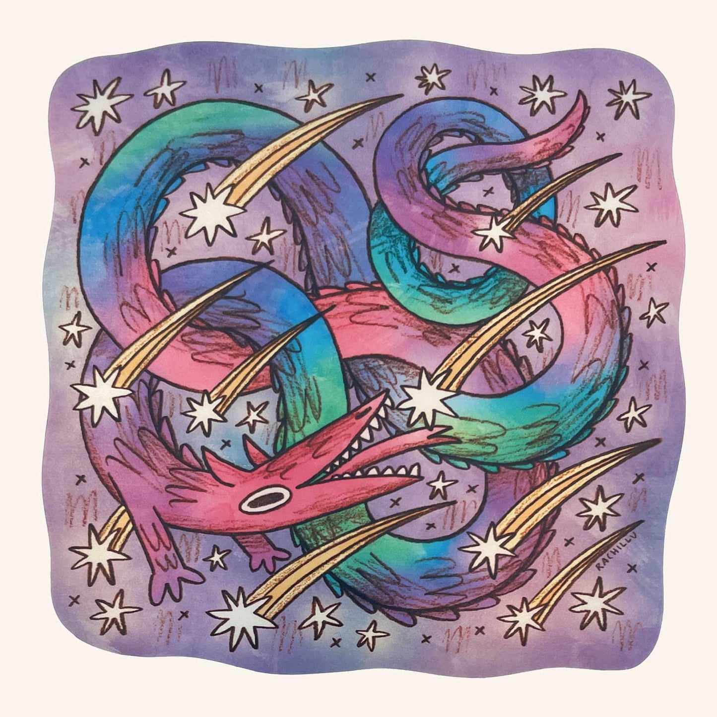 Star Eater Sticker