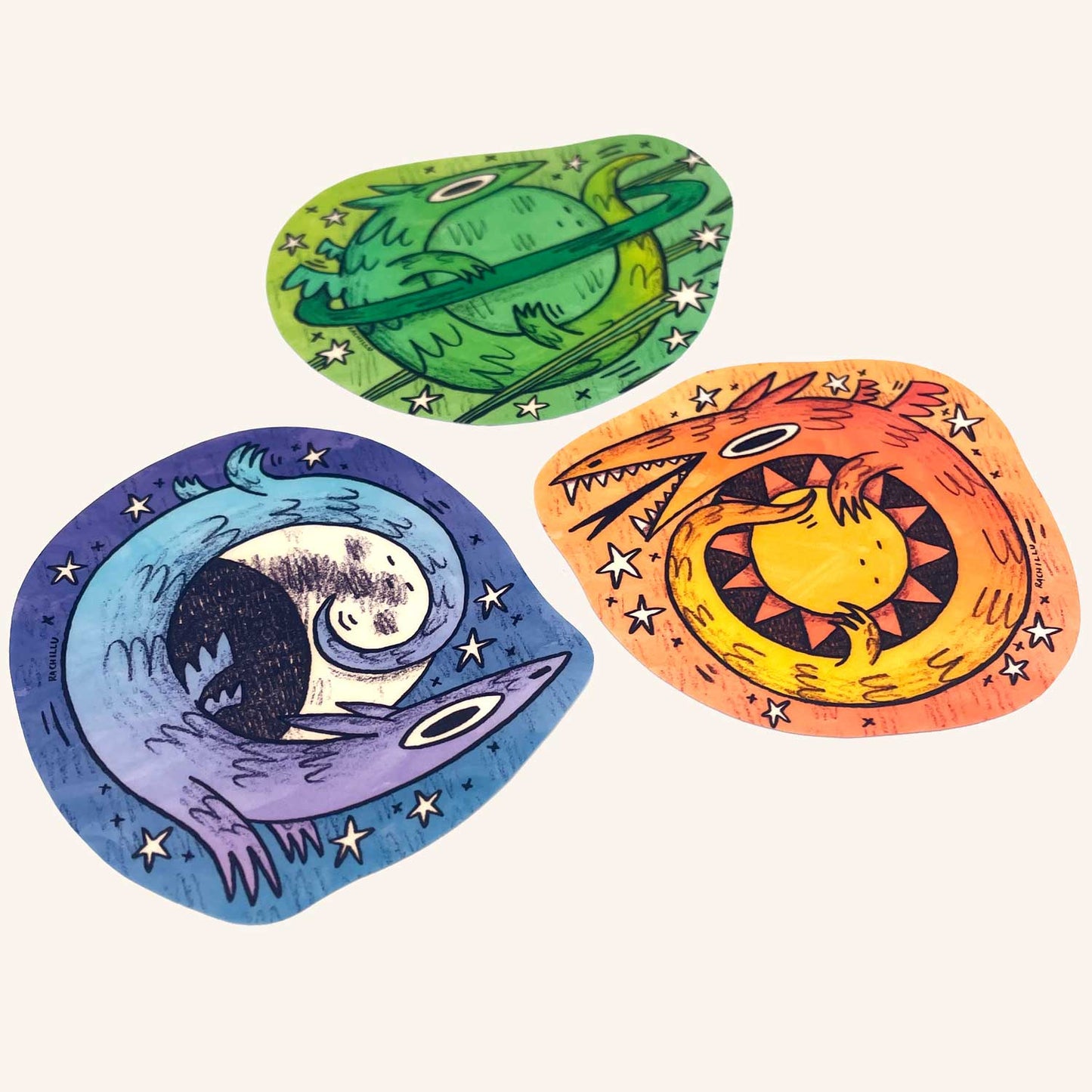 Dragon Sticker Set