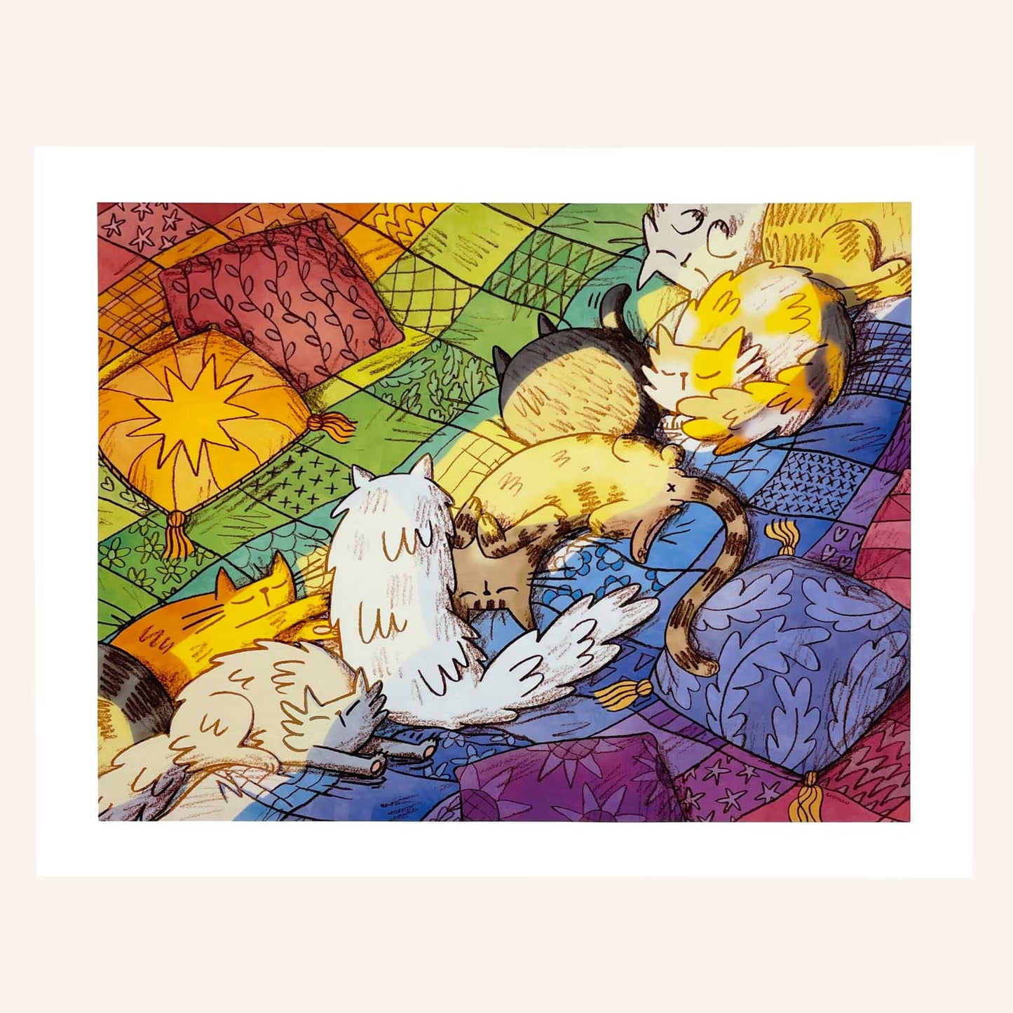 Sunbeam Dreams Art Print