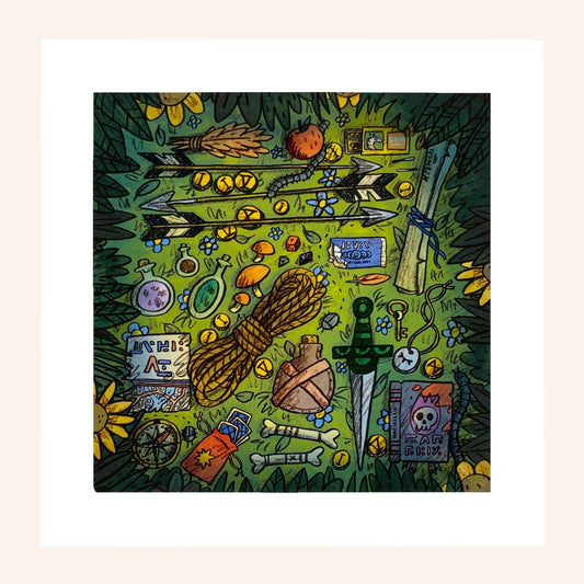 Taking Stock art print