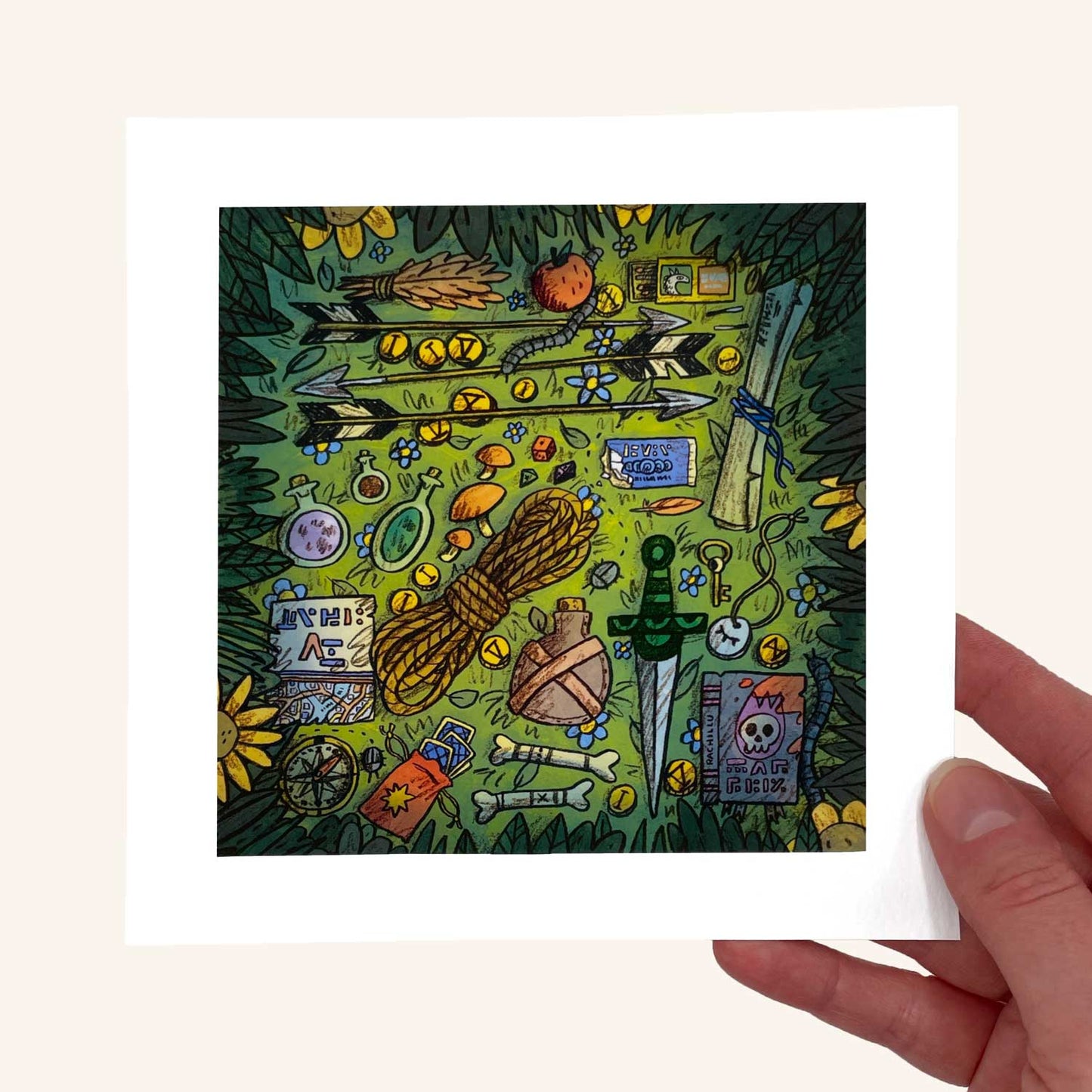 Taking Stock art print