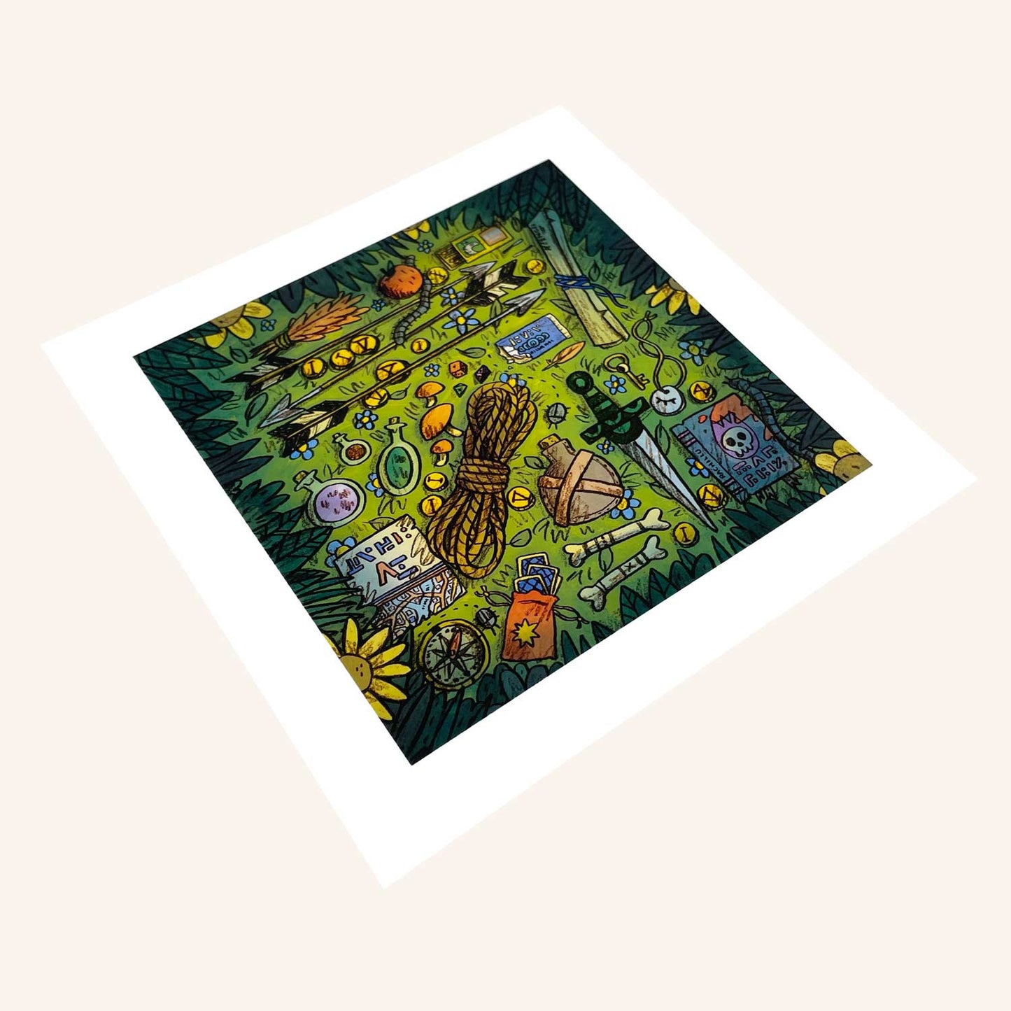 Taking Stock art print