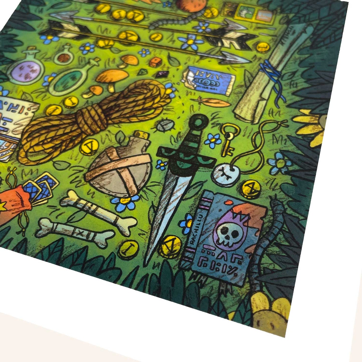 Taking Stock art print