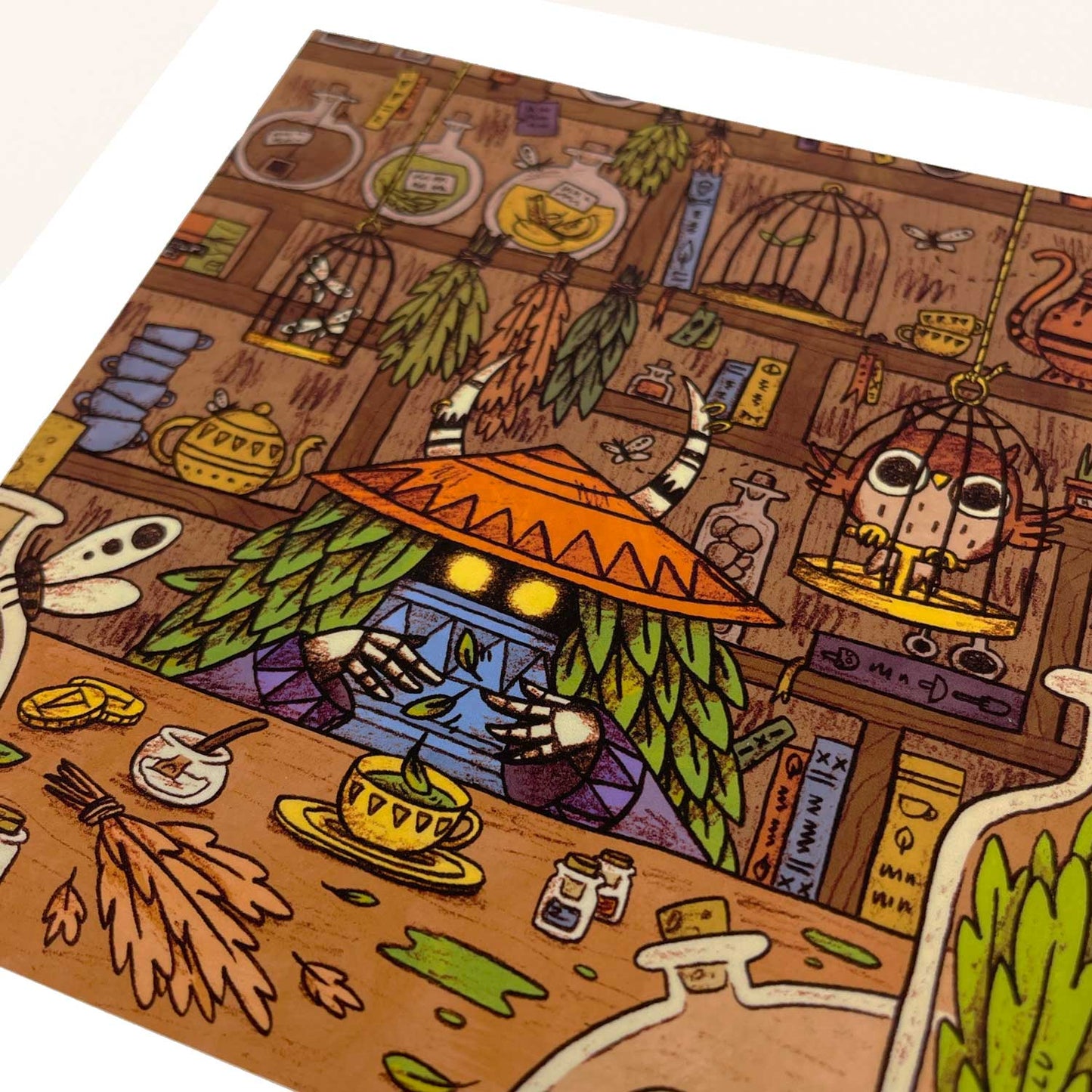 Tea Demon art print