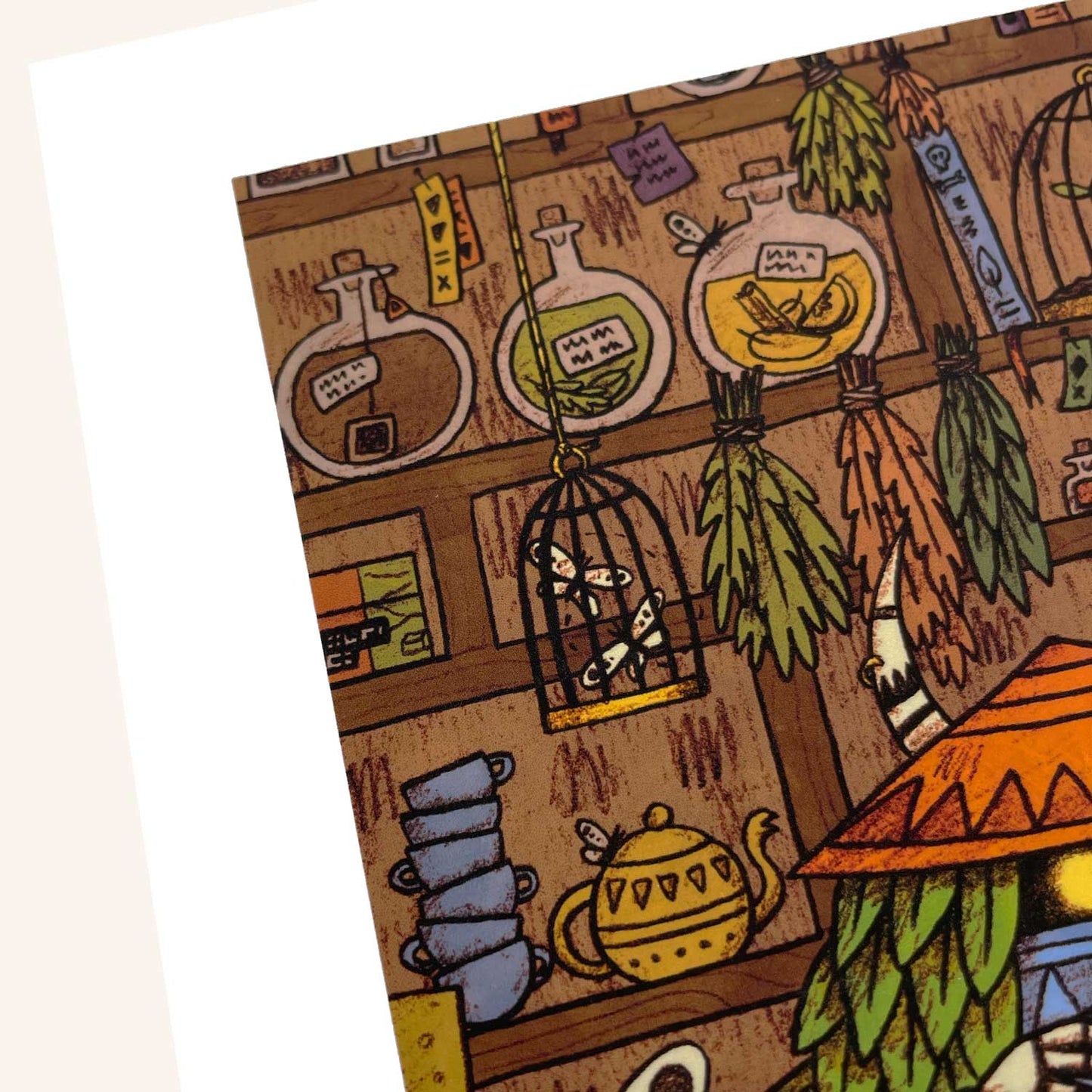 Tea Demon art print