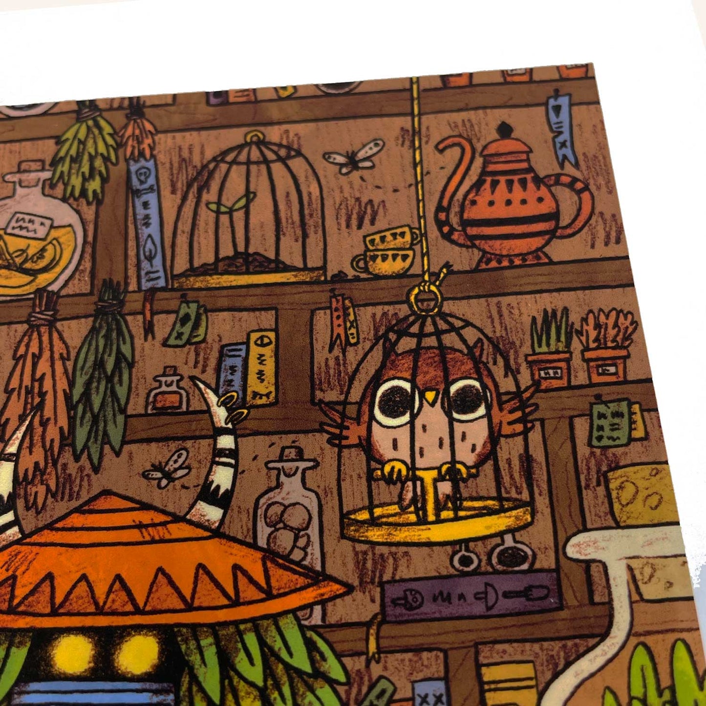 Tea Demon art print