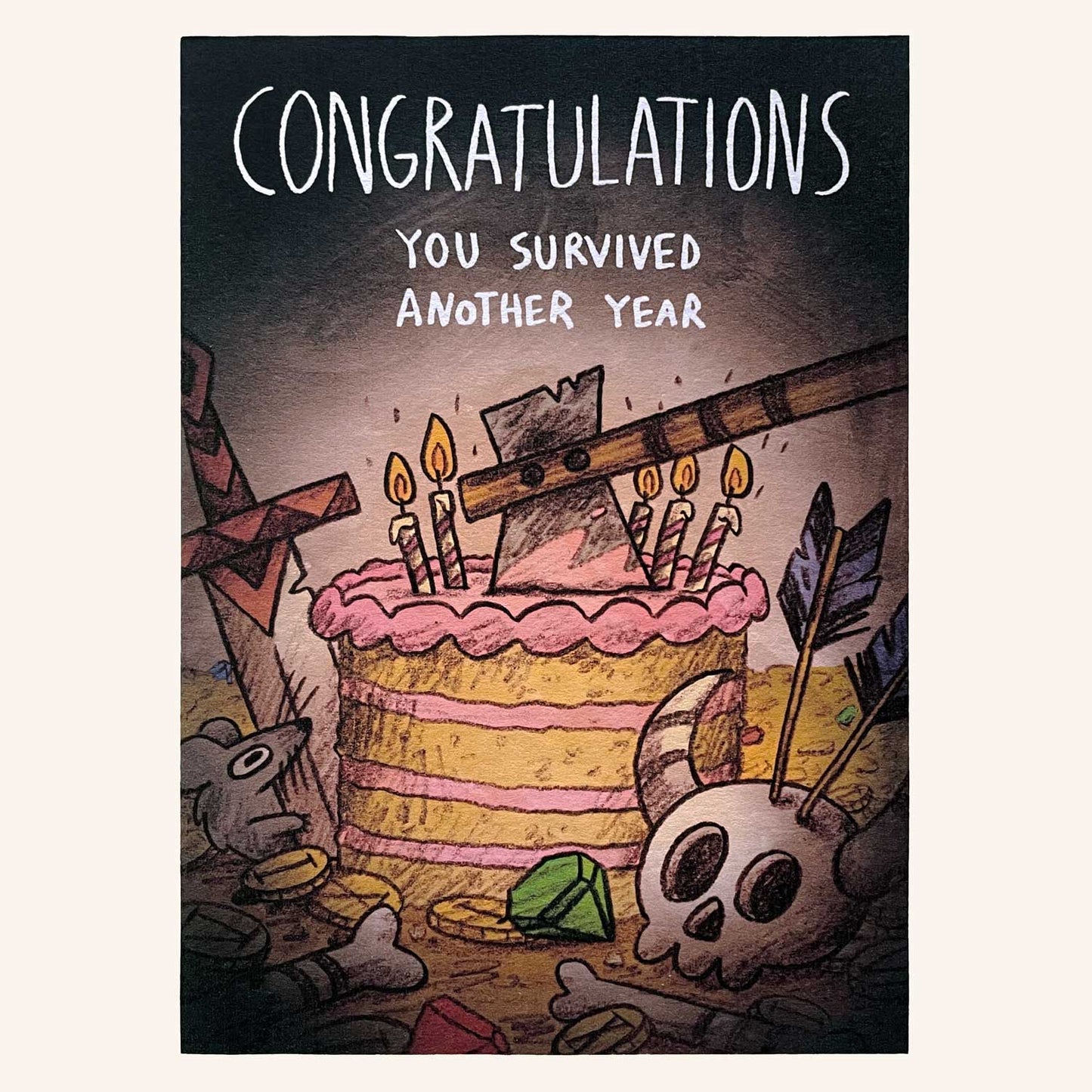 You Survived Birthday Card